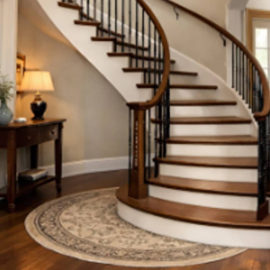 Curved Stairway 1